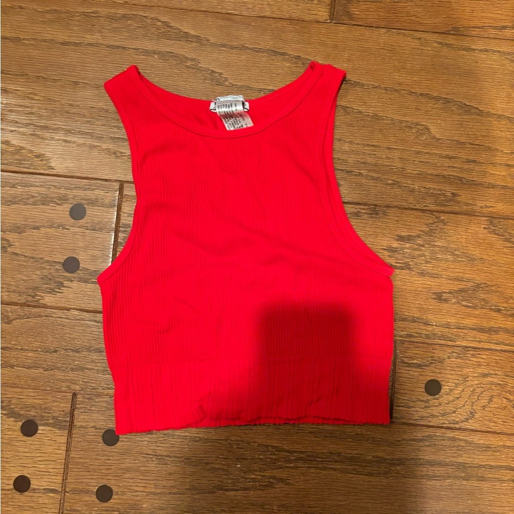 Zara Red Tank Top